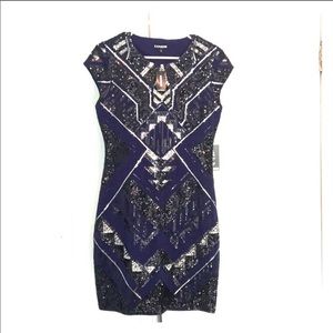 Express Deco Sequin Dress